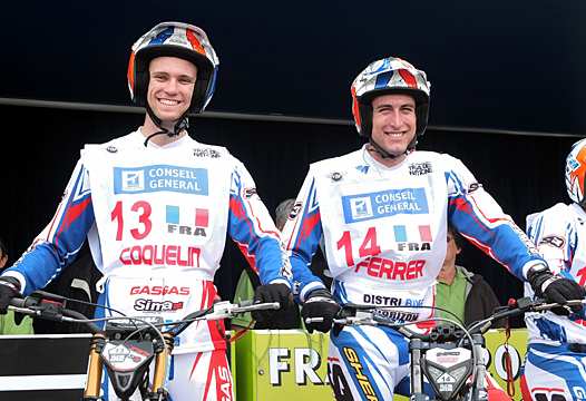 <b>Steven Coquelin - Gas Gas et Alexandre Ferrer - Sherco (photo Yume.com)</b>