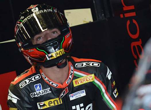 <b>Sylvain Guintoli - Aprilia (photo Aprilia Racing Team)</b>