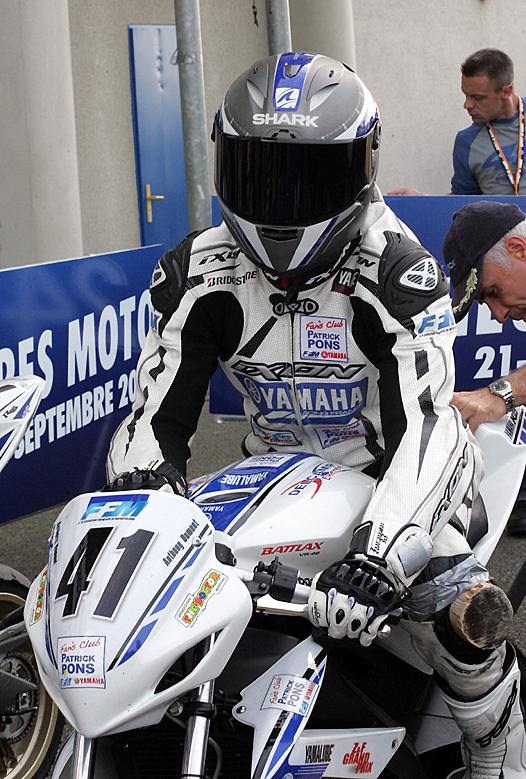<b>Anthony Dumont - Yamaha (photo Jean-Paul Ancion/FFM)</b>