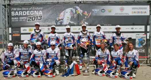 <b>Les Equipes de France (photo Fred Ccy/FFM)</b>