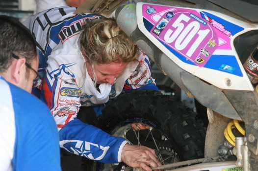 <b>Géraldine Fournel - Husaberg-Equipe Féminine (photo Bénédicte Simon/FFM)</b>