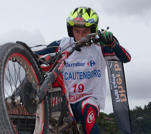 <b>Quentin Carles de Caudemberg - Beta (photo Trial-club.com)</b>