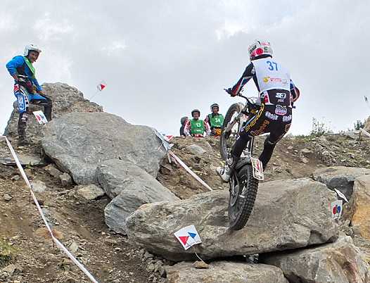 <b>Cédric Tempier - Sherco à la zone 12 (photo Yume.com)</b>