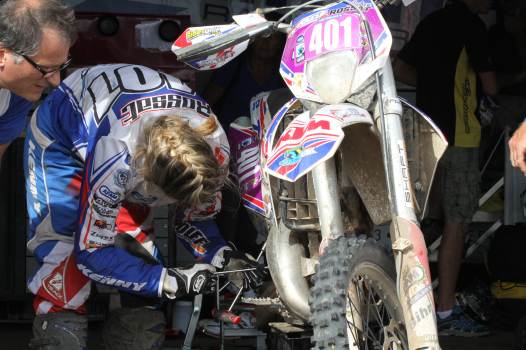 <b>Audrey Rossat - KTM-Equipe Féminine (photo Bénédicte Simon/FFM)</b>