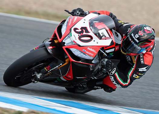 <b>Sylvain Guintoli - Aprilia (photo Aprilia Racing)</b>