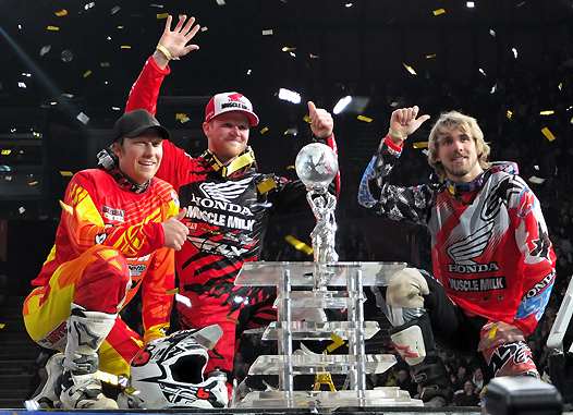 <b>Andrew Short - KTM, Trey Canard - Honda et Justin Barcia - Honda (photo Yume.com)</b>