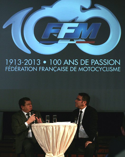 <b>Jacques Bolle - Président de la FFM et Rémy Tissier (photo Jean-Paul Ancion/FFM)</b>