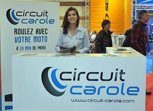 <b>Le circuit Carole a son corner particulier près du bus FFM (photo Yume.com)</b>