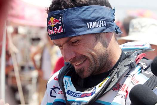 <b>Cyril Despres - Yamaha (photo Pascal Haudiquert/Mediacross)</b>