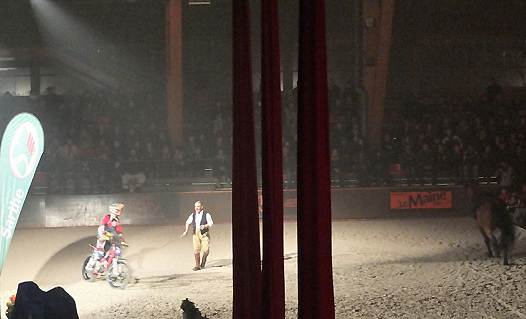<b>Spectacle équestre et trialiste (photo Luc Guillaume)</b>