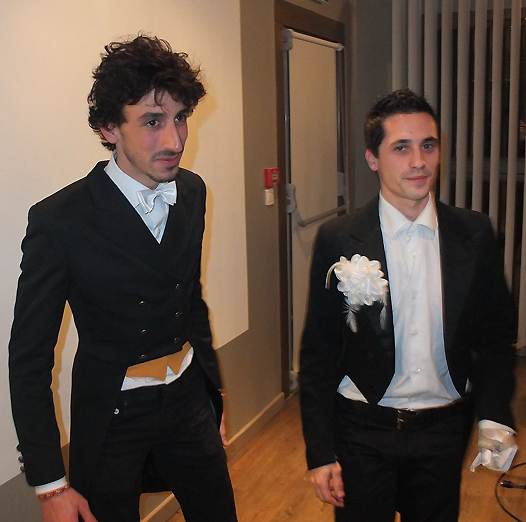 <b>Louis Rossi et Alexis Masbou (photo Luc Guillaume)</b>