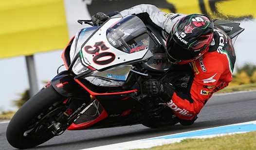 <b>Sylvain Guintoli - Aprilia (photo World SBK)</b>