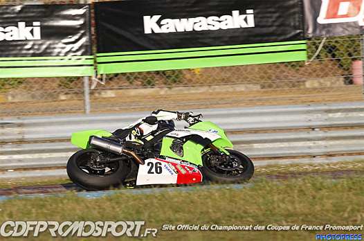 <b>Promo 1000 : Yannick Pierre - Kawasaki (photo Gérard Delio/Photopress)</b>
