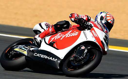 <b>Johann Zarco - Suter-AirAsia Caterham Moto Racing (photo Caterham)</b>