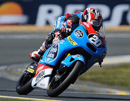 <b>Fabio Quartararo - Honda vainqueur de la manche du Mans Championnat d'Europe Moto3 CEV (photo CEV Repsol)</b>