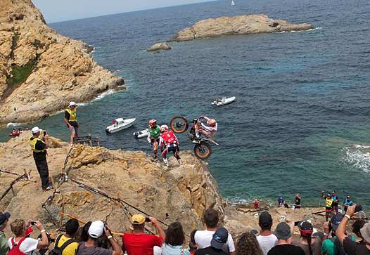 <b>De magnifiques zones dont Albert Cabestany - Sherco a pu profiter (photo Luc Guillaume)</b>