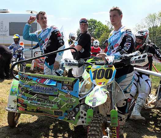 <b>Nicolas Musset et Valentin Giraud - WHT KTM (photo Luc Guillaume)</b>