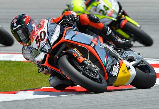 <b>Sylvain Guintoli - Aprilia (photo WSBK.com)</b>