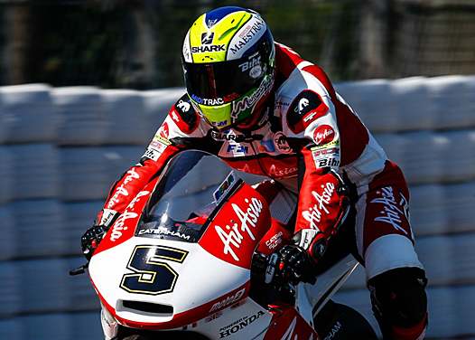 <b>Johann Zarco - Caterham-Suter (photo MotoGP.com)</b>