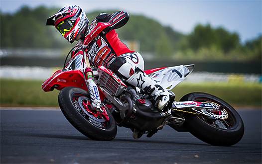 <b>Sylvain Bidart - Honda (photo Stéphane Bernard)</b>