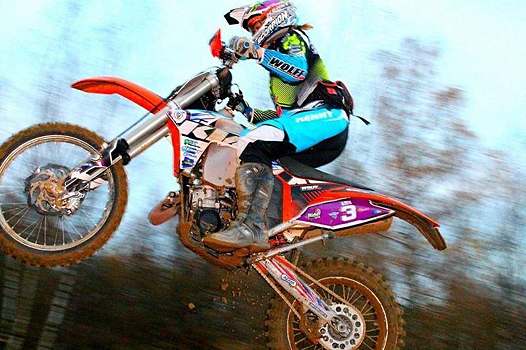 <b>Audrey Rossat - KTM (photo FB)</b>