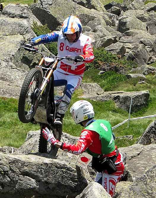 <b>Week-end difficile pour Loris Gubian - Gas Gas (photo Luc Guillaume)</b>