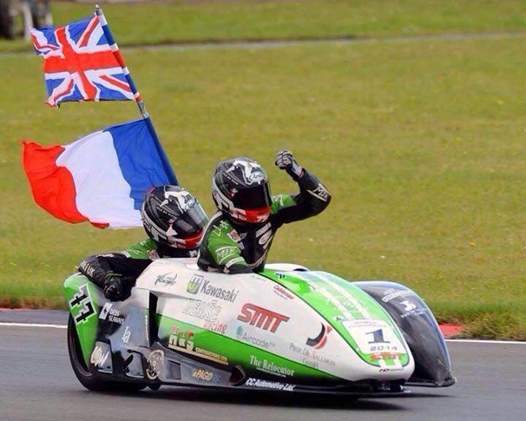 <b>Grégory Cluze et Tim Reeves - LCR-Kawasaki (photo Jonathan Godin)</b>