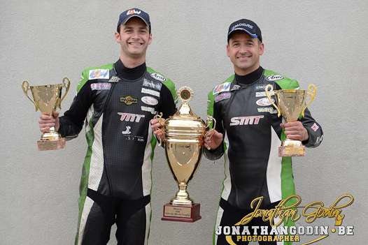 <b>Grégory Cluze et Tim Reeves - LCR-Kawasaki (photo Jonathan Godin)</b>
