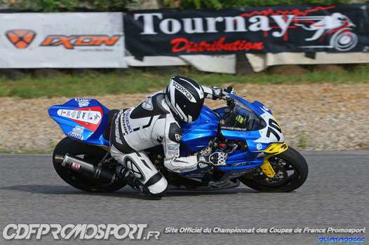 <b>1000cc : Romain Maitre - Suzuki (photo Gérard Delio/Photopress)</b>