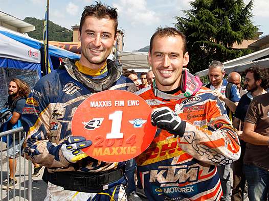 <b>Pierre-Alexandre Renet - HVA et Christophe Nambotin - KTM (photo ABC Com)</b>