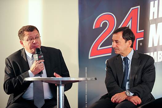 <b>Jacques Bolle - Président de la FFM et Pierre Fillon - Président de l'ACO (photo Nicolas Cousseau/ACO)</b>