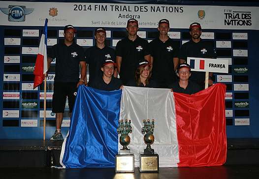 <b>Les Équipes de France lors de la cérémonie d'ouverture (photo Bénédicte Simon)</b>