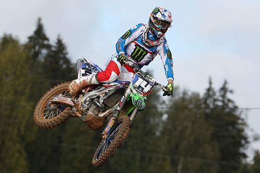 Belle entrée en matière pour Dylan Ferrandis en MX2, 4ème. Photo : P. Haudiquert.