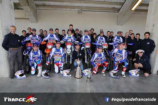 <i>La délégation France s’apprête à vivre la 89ème édition des ISDE avec de grandes ambitions . Photo : P. Haudiquert</i>