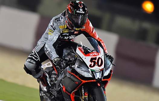 <b>Sylvain Guintoli - Aprilia (photo WSBK.com</b>)