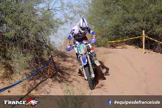<i>Peu habitué à rouler sur ce type de surface, Theo Bazerque a fait le boulot dans les différentes spéciales du jour. Photo P. Haudiquert. </i>