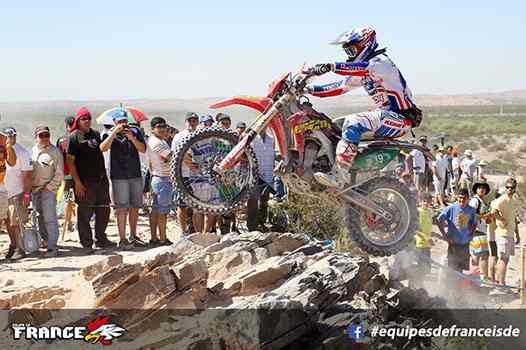 <i>Pour sa première participation aux ISDE, Jérémy Carpentier figure parmi les 30 premiers du scratch. Photo P. Haudiquert.</i>