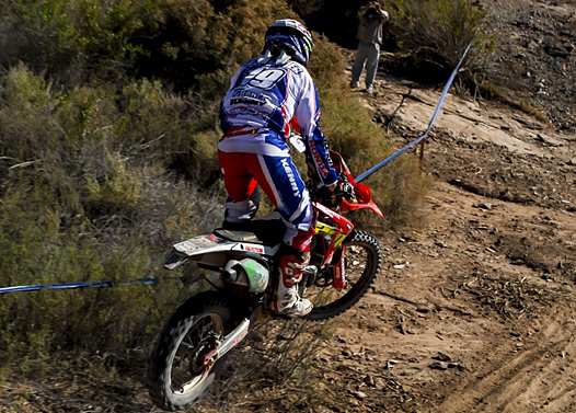 <b>Trophée Junior : Jérémy Carpentier - Honda (photo FIM-ISDE 2014)</b>