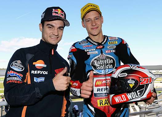 <b>Dani Pedrosa avec Fabio Quartararo - Honda (photo fimcevrepsol.com)</b>