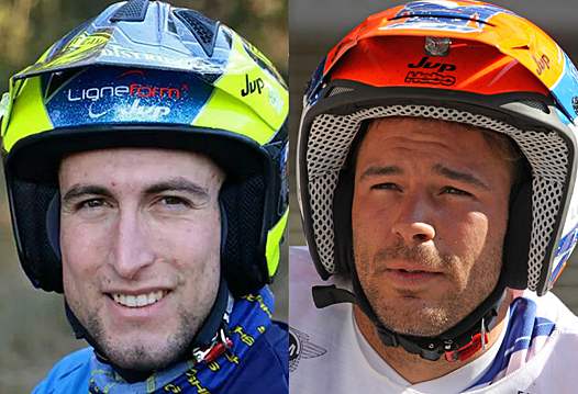 <b>Alexandre Ferrer et Loris Gubian défendront les couleurs de l’Équipe de France au X-Trial des Nations 2015.</b>