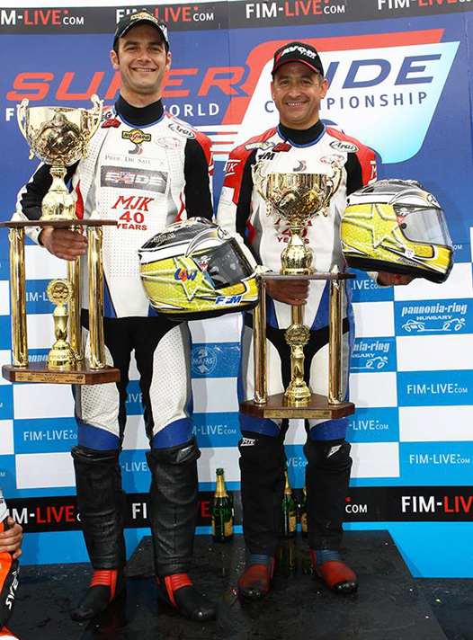 <b>Grégory Cluze et Tim Reeves - LCR-Kawasaki (photo FIM)</b>