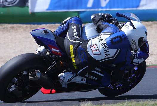 <b>Superbike : Christoffer Bergman - Yamaha (photo Gérard Delio/Photopress)</b>