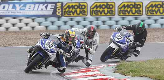 <b>Valentin Grimoux - Yamaha, devant Yoann Thuau - Yamaha et Marius Tabaries- Yamaha (photo Gérard Delio/Photopress)</b>