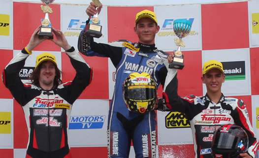 <b>Podium Promo 400 (photo Gérard Delio/Photopress)</b>