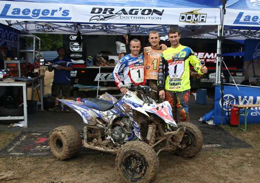 <b>Les vainqueurs 2015 : Clément Jay, Yoann Gillouin et Romain Couprie - Yamaha (photo www.pdvracing.com)</b>