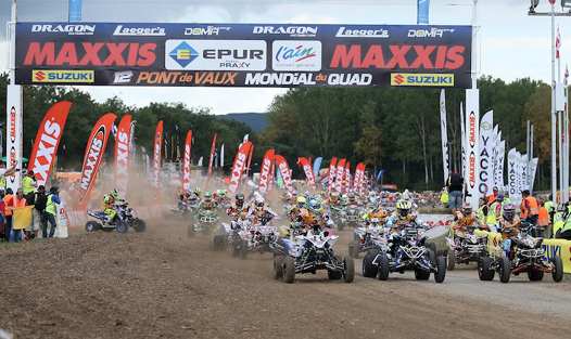 <b>Départ de la 1ère manche (photo www.pdvracing.com)</b>