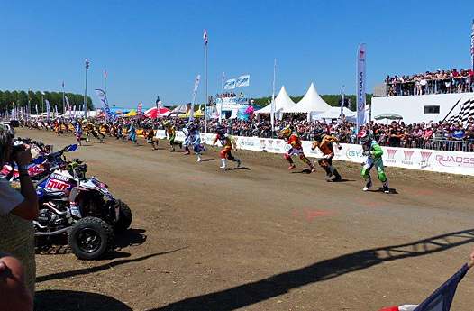 <b>Départ de la 1ère manche (photo Luc Guillaume)</b>