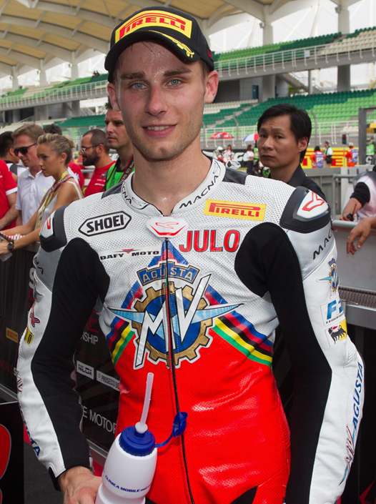 <b>Jules Cluzel - MV Agusta (photo WSBK)</b>