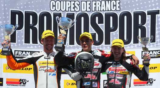 <b>Podium Promo 400 (photo Gérard Delio/Photopress)</b>