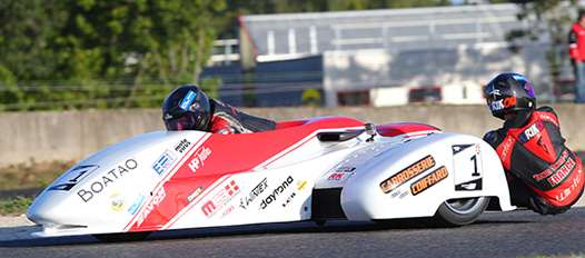 <b>Sébastien Delannoy et Kevin Rousseau - Suzuki (photo Gérard Delio/Photopress)</b>